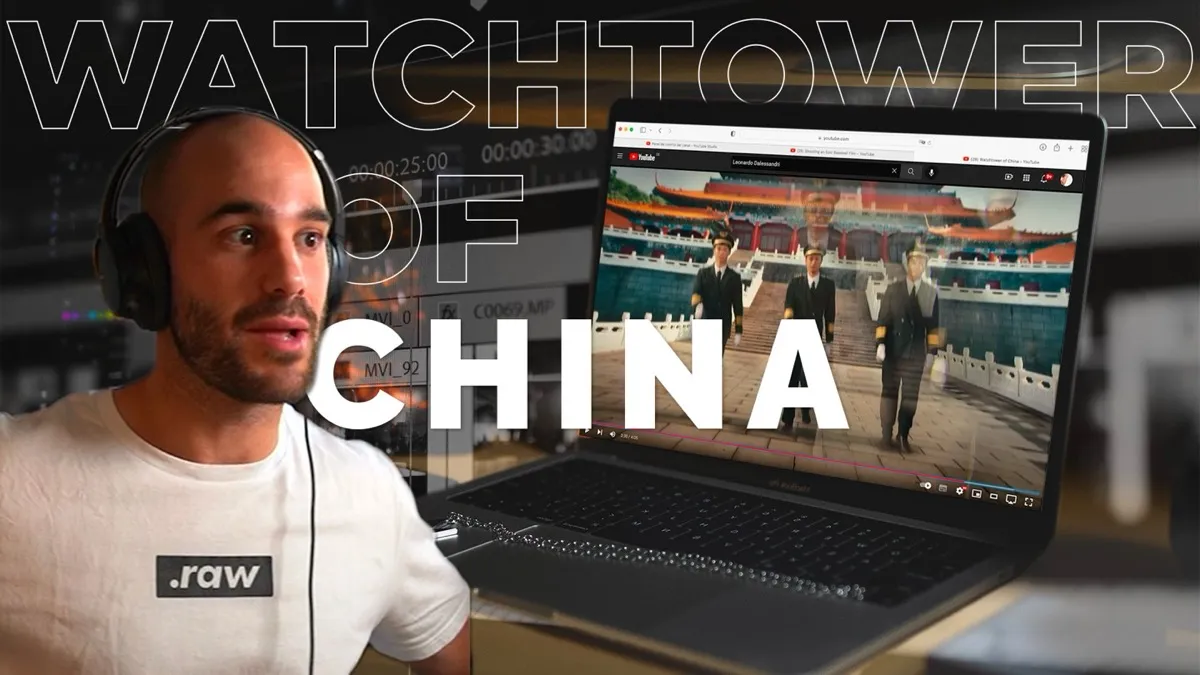 🧐 FILMMAKER Reaccionando al Vídeo WATCHTOWER OF CHINA de @leonardodalessandri (En español)